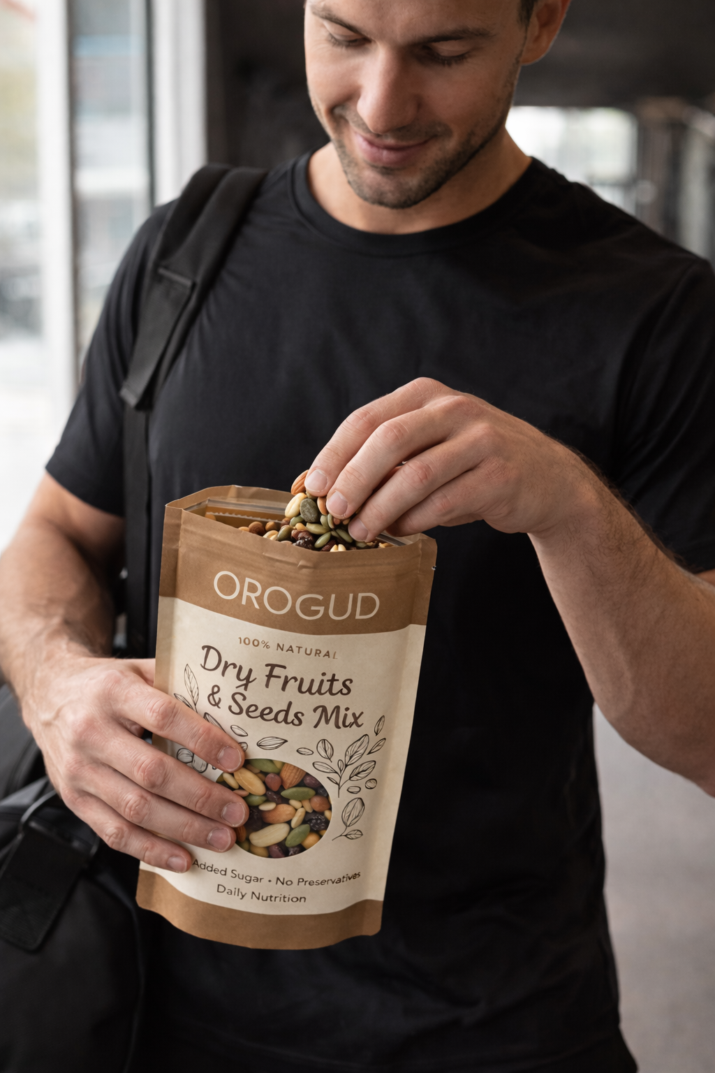 OROGUD 100% Natural Dry Fruits & Seeds Mix